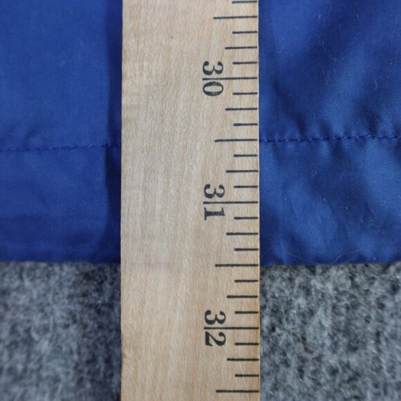 Nike Mens Jacket 2XL Blue Windbreaker Full Zip Vintage Old Stock Gray Tag NEW - Picture 7 of 10